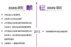 中国操老骚逼网非评估类项目发展历程